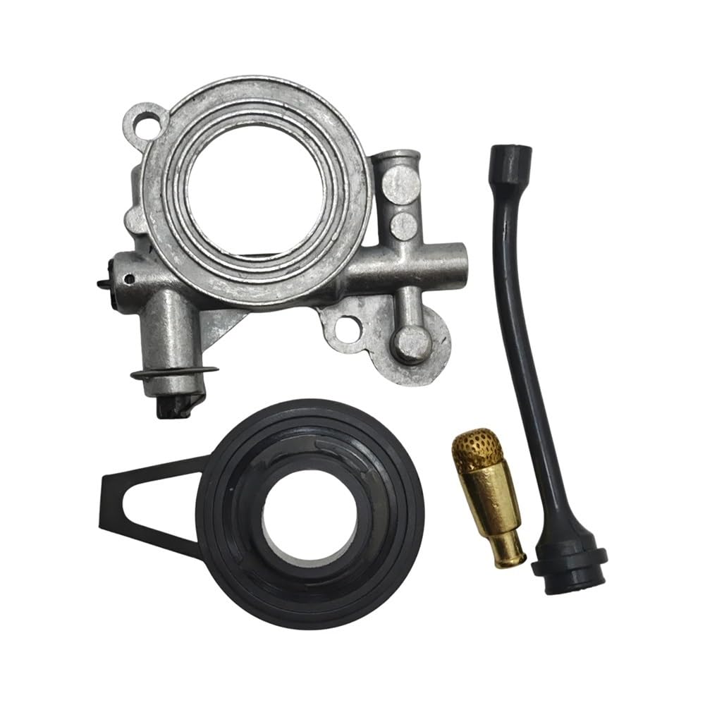 Oil Pump Worm Gear Oil Hose Filter Kit for Husqvar 365 371 372 372XP 362 Chainsaw Spares Part