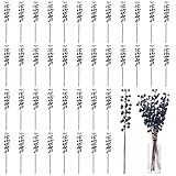 Crowye 40 Pcs 11.81 Inch Artificial Berry Stems Berry Picks Branches for Decorating Fake Faux Berry Stems Fruit Flower Arrangement for Craft Home Vase Wedding Party Decor(Blue)