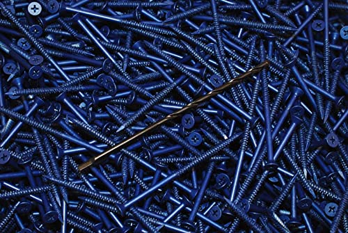 150 PCS Phillips Flat Head 3/16 x 3-3/4 Concrete Masonry Screw Tapcon Anchor & Bit for DIY Real Men