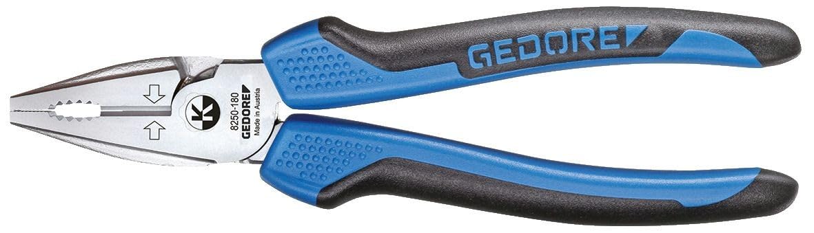 【新着商品】Gedore 絶縁コンビネーションプライヤ 全長180mm VDE Amazon | Gedore 絶縁コンビネーションプライヤ 全長180mm VDE 8250
