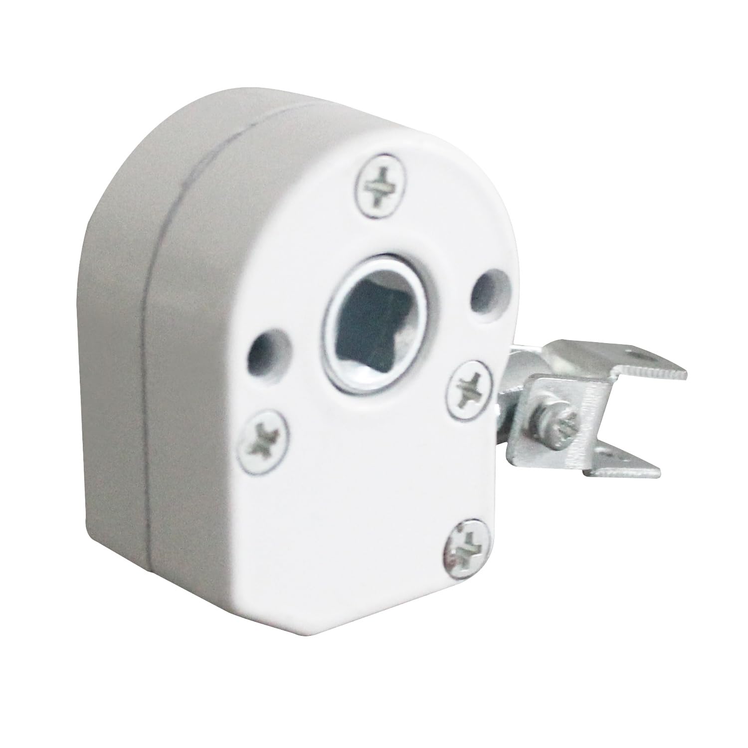 Treuil Store banne Manuel pour Store banne Coffre Bras Enrouleur Exterieur pièces détachées terrasse Caravane Exterieur Camping Car auvent Caravane (Blanc, avec Boucle de Fixation 6pc)