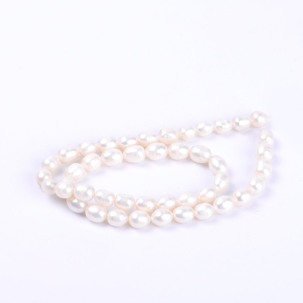 Perle di perle d'acqua dolce naturali Perline di isolamento sciolte a forma di riso Per la creazione di gioielli Accessori per braccialetti collana fai da te Size2-3mm  36