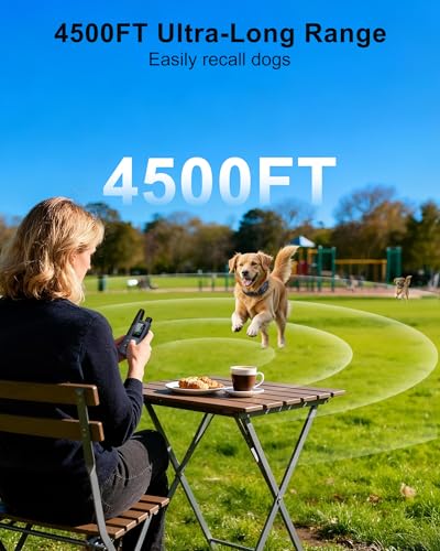 80% Off Dog Shock Collar - 4500FT Range with Remote - Image 4