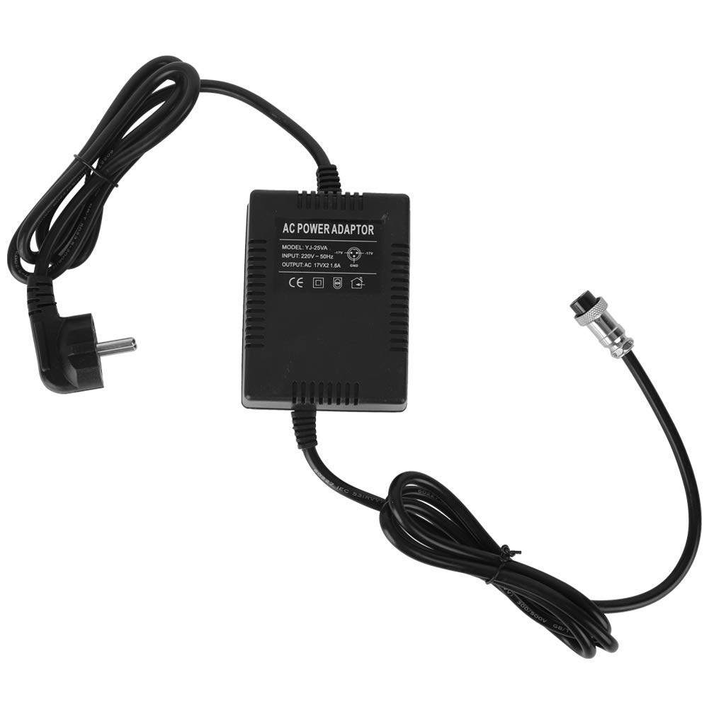 Alimentatore per Mixer, 18V 1.6A Adattatore CA per Console di Missaggio Accessori per Alimentazione del Mixer con Trasformatore per Console(spina UE 220V)