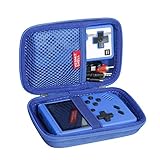 Hermitshell ハードトラベルケース JAMSWALL / Kiztoys / Diswoe / UTTORA / TAPDRA 400 クラシックFCゲーム ハンドヘルドゲームマシン レトロミニゲームプレーヤー (ハンドヘルドゲームコンソールは含まれません) (ブルー)