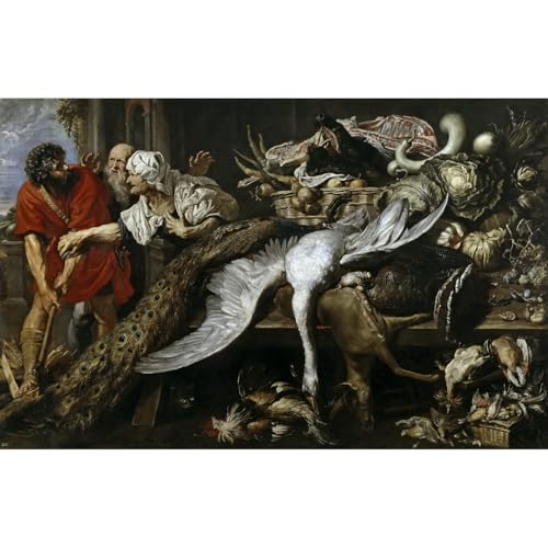 Toile Philopoemen Rubens grand format pour habiller un grand mur vide avec de l'art classique