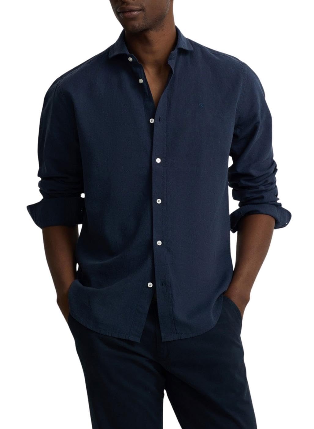SILBON Camisa Sport Lino