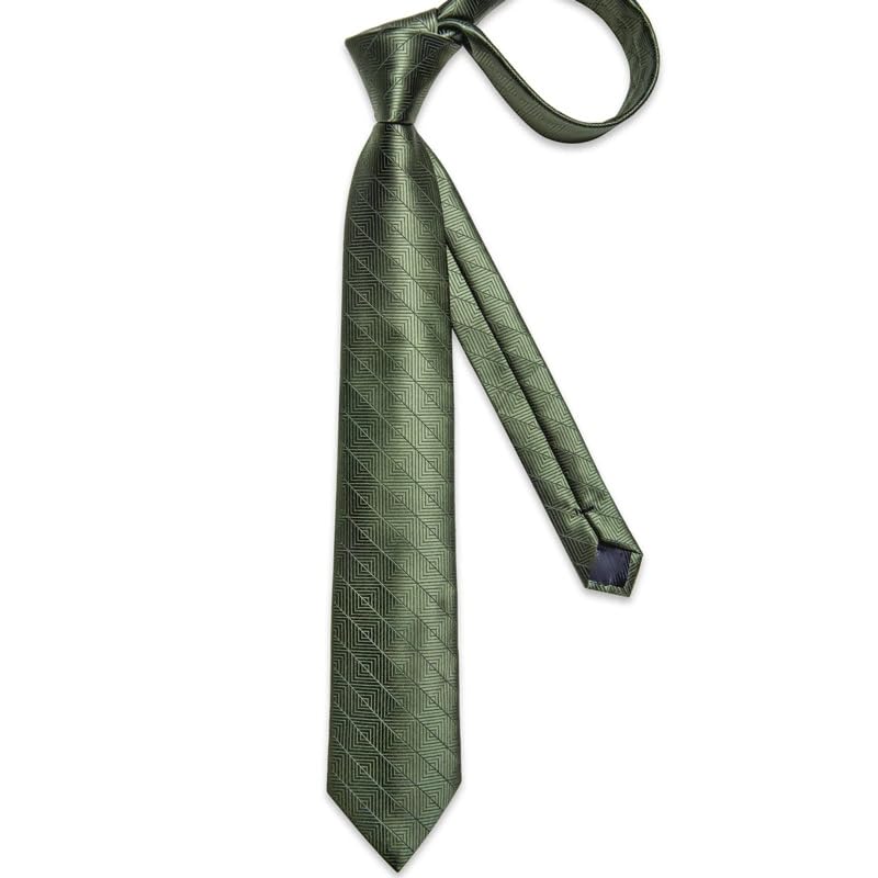 Conjunto de corbata de seda para hombre miniatura 5