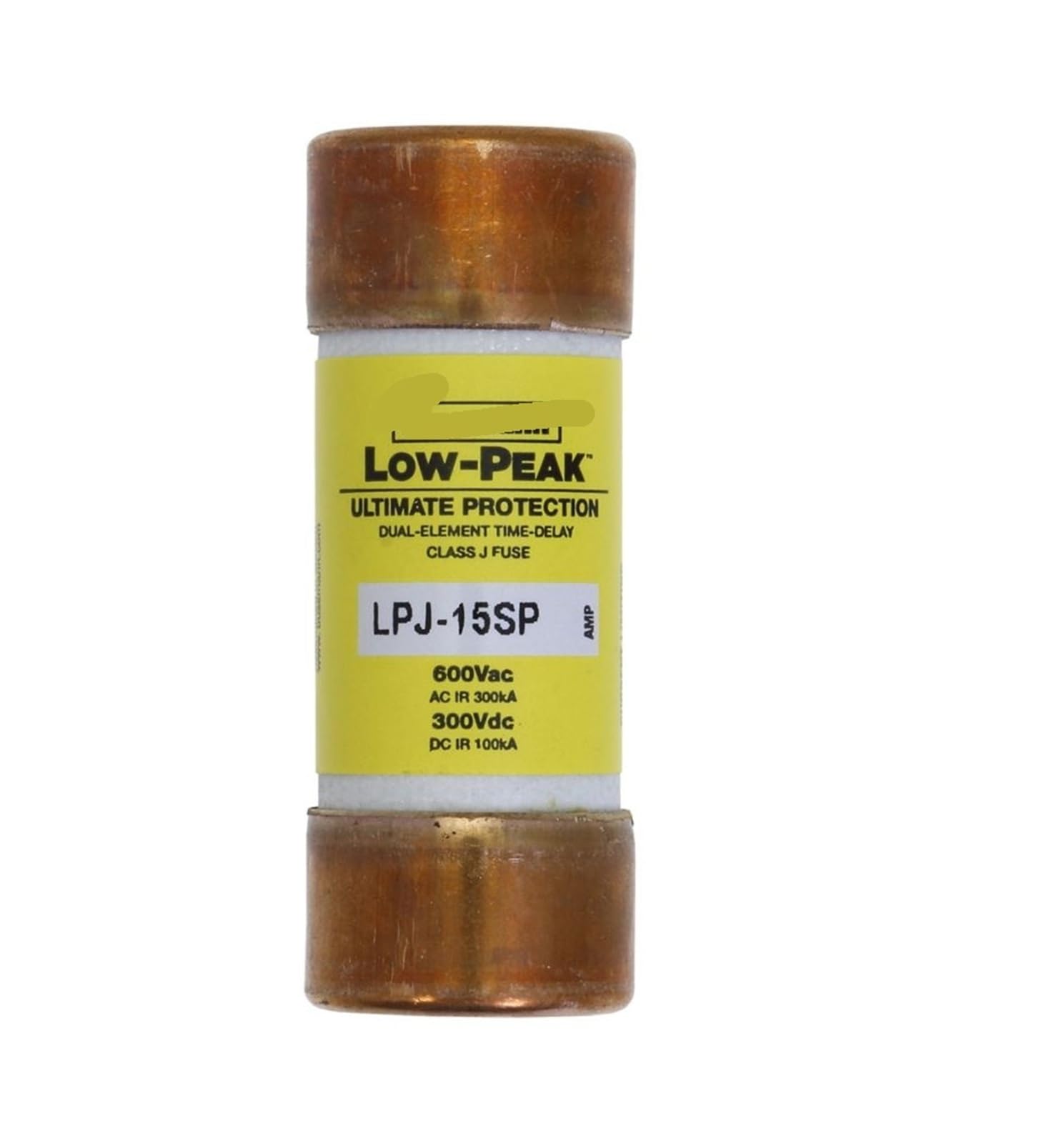 KXIWLUFV Fuse LPJ-1SP 1A 600V/300V Class J Time Delay UL/CSA(LPJ-15SP 15A)