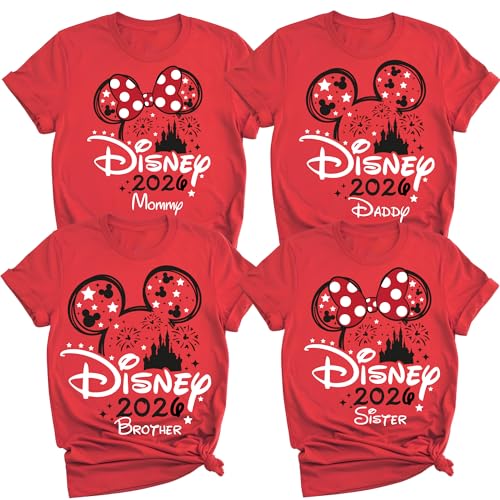 Image of Custom Family Trip Shirts 2026, Matching Vacation Tees, Fantasy Castle Theme Shirt, Group Travel Holiday Shirt