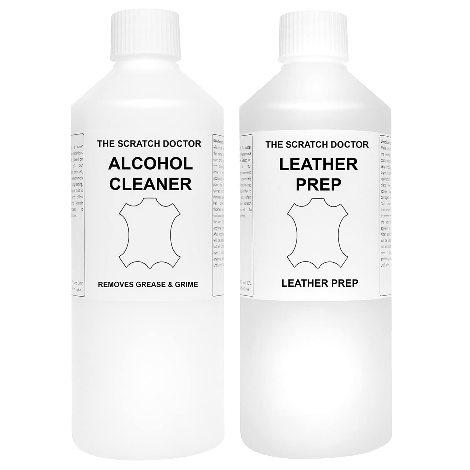 Buy Scratch Doctor Leather Preparer Kit Leather Prep and Alcohol