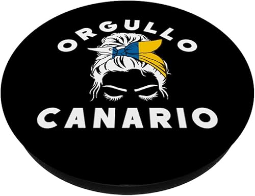 Miniatura 2 de Orgullo Canario Bandera de Canarias Flag Messy Bun Headband PopSockets Swappable PopGrip