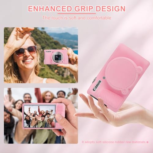 Funda compatible Canon PowerShot SX740/SX730 color rosa miniatura 4