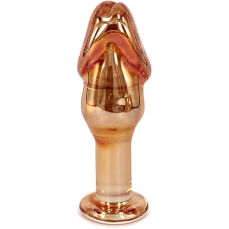 Discreet Glass Pleasure Penis Wand Dildo