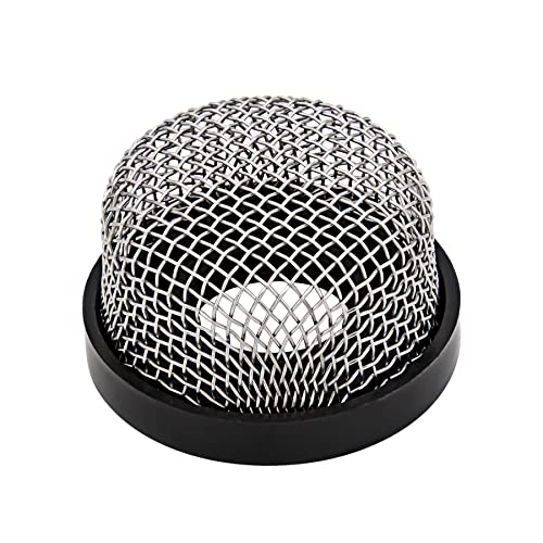 Powswopx Stainless Steel Mesh Strainer 3/4"- 14 Aerator Screen Strainer Stainless Mesh Replace Fpr Livewell Pump, Ma-023 Screw On Strainer Industrial Plumbing Inline Strainers #TOP5