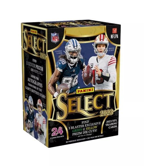 2023 Panini Select Football Trading Card Blaster Box