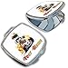 Bleu Reign Compact Personalized Pocket Mirror Custom Name Robot Go Kart