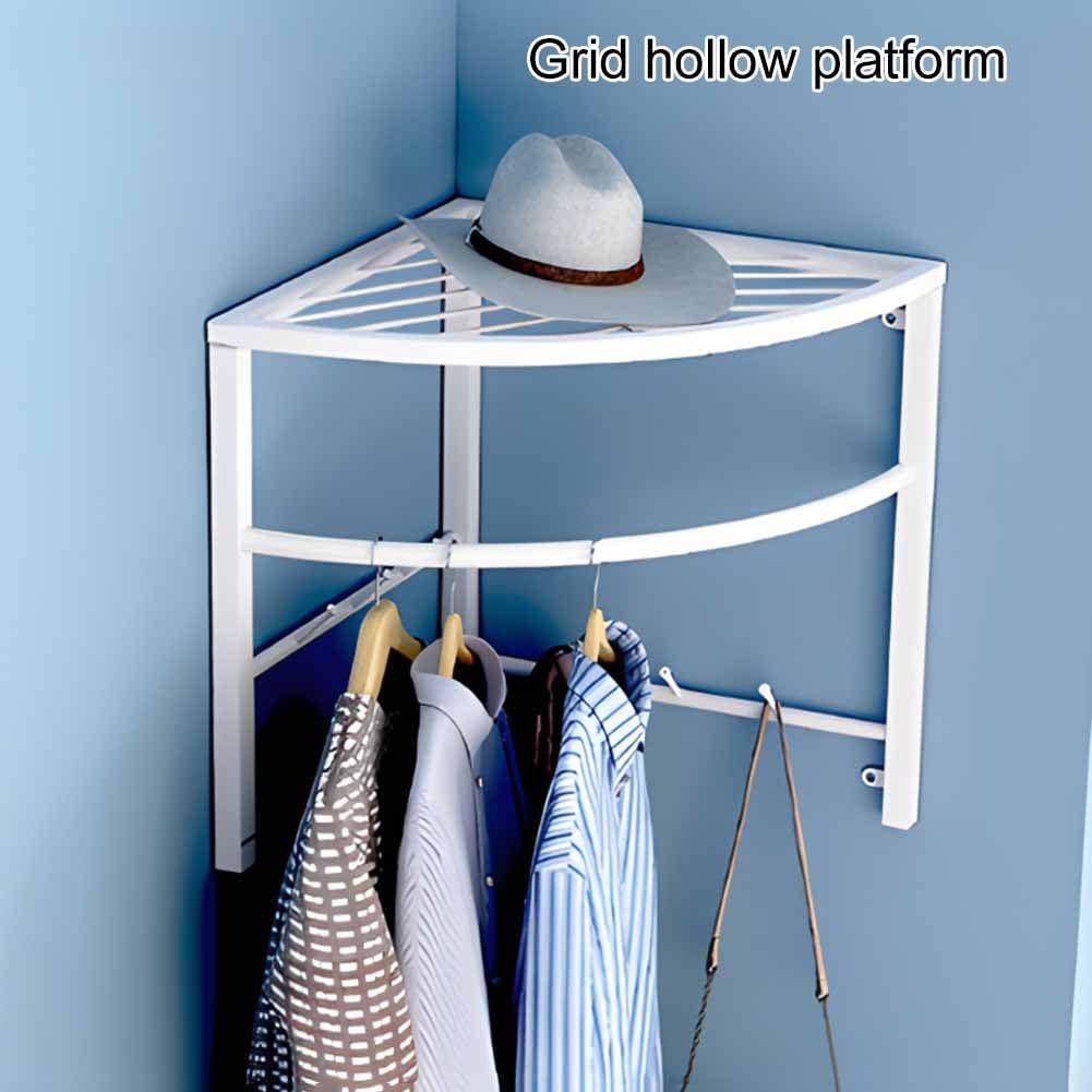 Amazon.com: LXHELIVERY Corner Hanging Bar, Wall Mounted