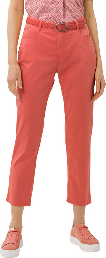 BRAX 7/8 Damen Jeans Hose Mary S 7/8 Popeline Stretch Orange