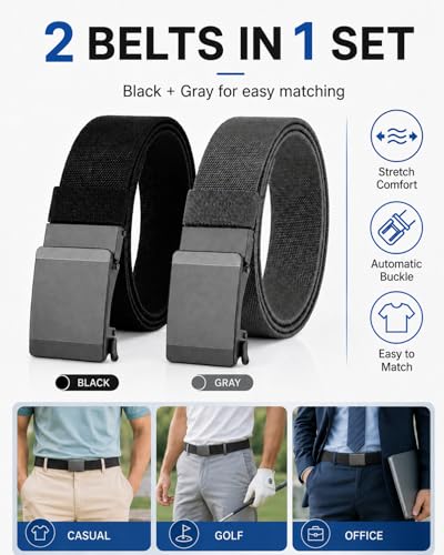 Image of Mens Belt, Tactical Military Utility Rigger Work 1.25 Inch Belts for Men Women with Quick Release Buckle