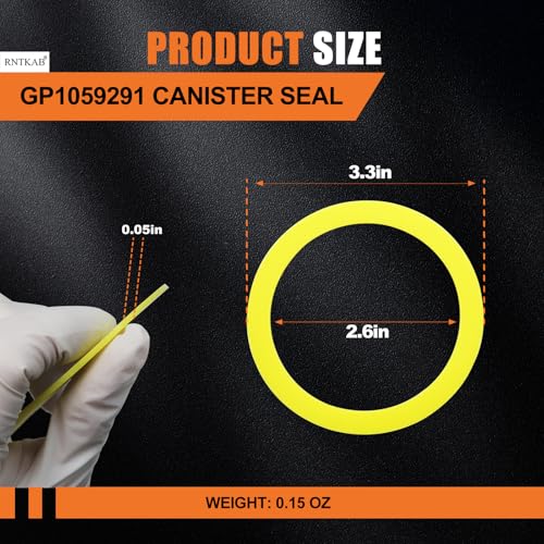 image for RNTKAB Flush Valve Seal for Kohler, 2 Pack GP1059291 Silicone Replacem