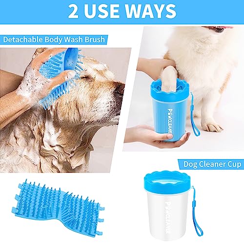 Dog Paw Cleaner, Washer, Buddy Muddy Pet Foot Cleaner for Small Medium Large Breed Dogs/Cats (with 3 absorbent towel) - Image 5