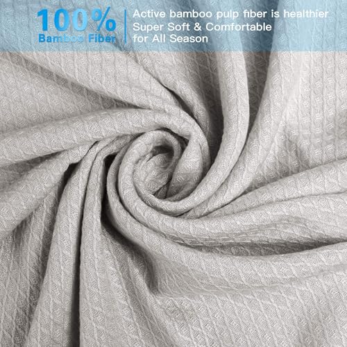 Image of AmyHomie Cooling Blanket King Size 90 inchx108 inch, 100% Rayon Derived from Bamboo