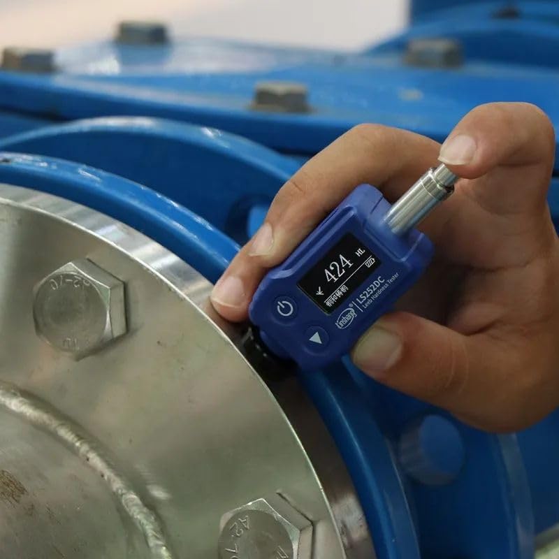 GOYOJO Surface Hardness Tester 7-in-1 Pocket Pipe Superficial Surface Leeb Hardness Tester Scleroscope HL HV HB HS HRA HRB HRC (LSDC)