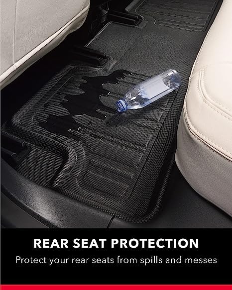 3D MAXpider Custom Fit Elitect Floor Mat Black Compatible with Tesla Model Y 5-Seat 2021-2025 - Full Set — view 7