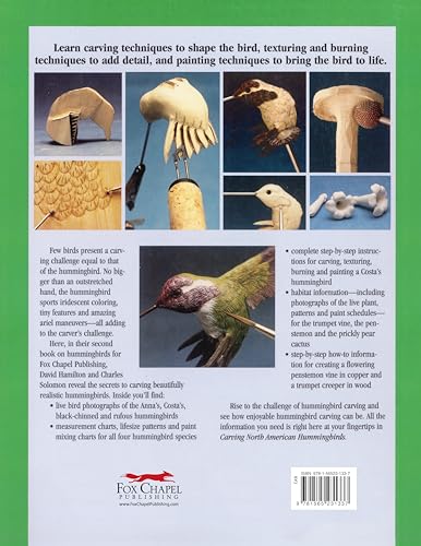 Carving North American Hummingbirds & Their Habitat: Includes: Special Habitat Carving and Construction Details - Image 2