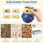 Cat Interactive Puzzle Toy, Adjustable Treat Dispenser for Indoor Cats, Safe Material Kitty Enrichment Toy for IQ Training, Mental Stimulation, Relieve Boredom, Gifts - Image 5