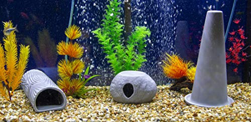 Image of Penn-Plax Breeding Resins and Hide Away Caves for Plecos, Angelfish, Cichlids and More (Pleco Cave)