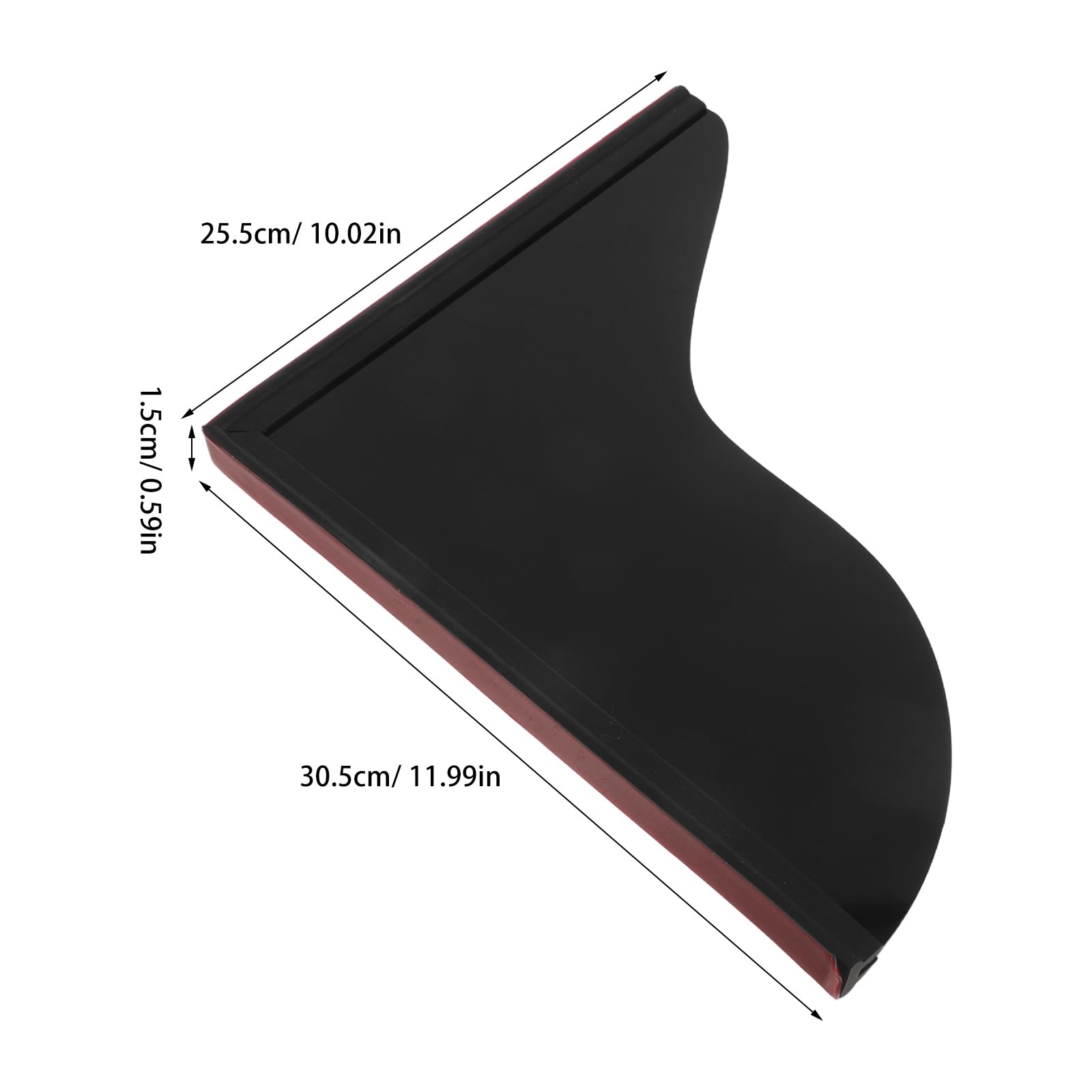 Levemolo 2 Pezzi Paraspruzzi Cucina in Acrilico Nero Protezione Antispruzzo e Antiscivolo per Lavello, Design Moderno per Bagno e Cucina