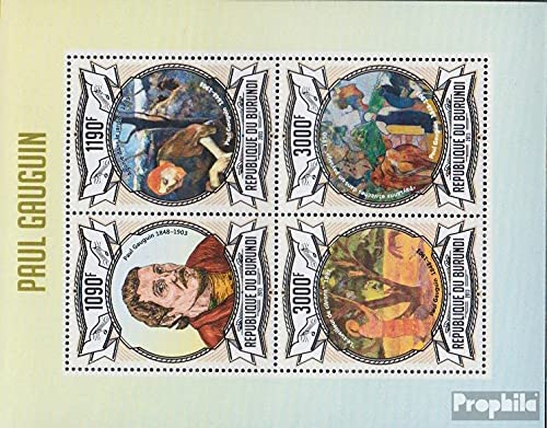 Burundi 2012 Abejas Sheetlet | Sello MNH Con Goma Original | Prophila Collection | Invertebrados Y Insectos Para Coleccionistas