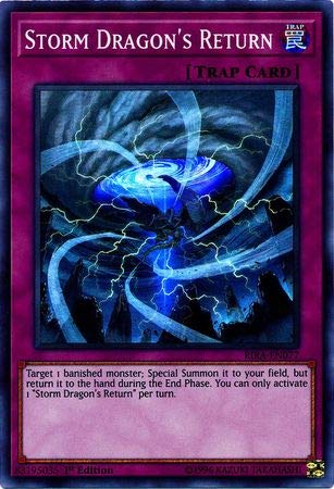 Amazon.com: Yu-Gi-Oh! - Storm Dragon's Return - RIRA-EN077 - Super Rare -  1st Edition