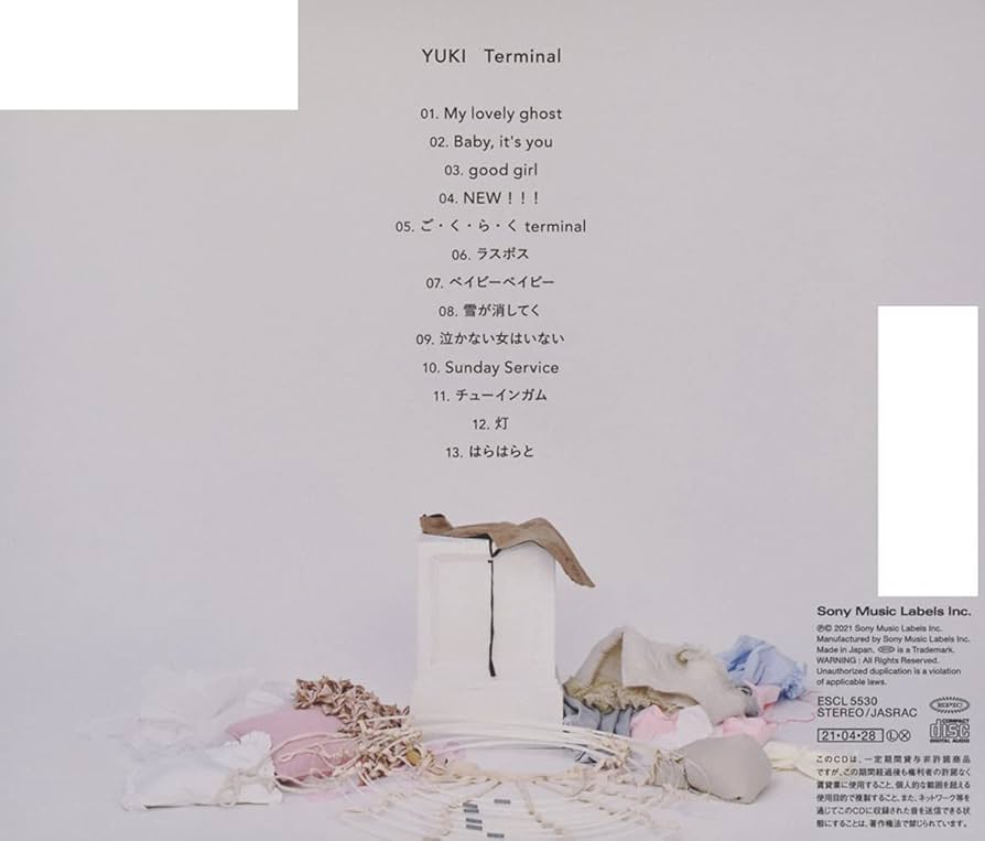 SONY - Terminal完全生産限定盤レコード盤YUKI SONY - Terminal完全生産限定盤レコード盤YUKI SONY - Terminal
