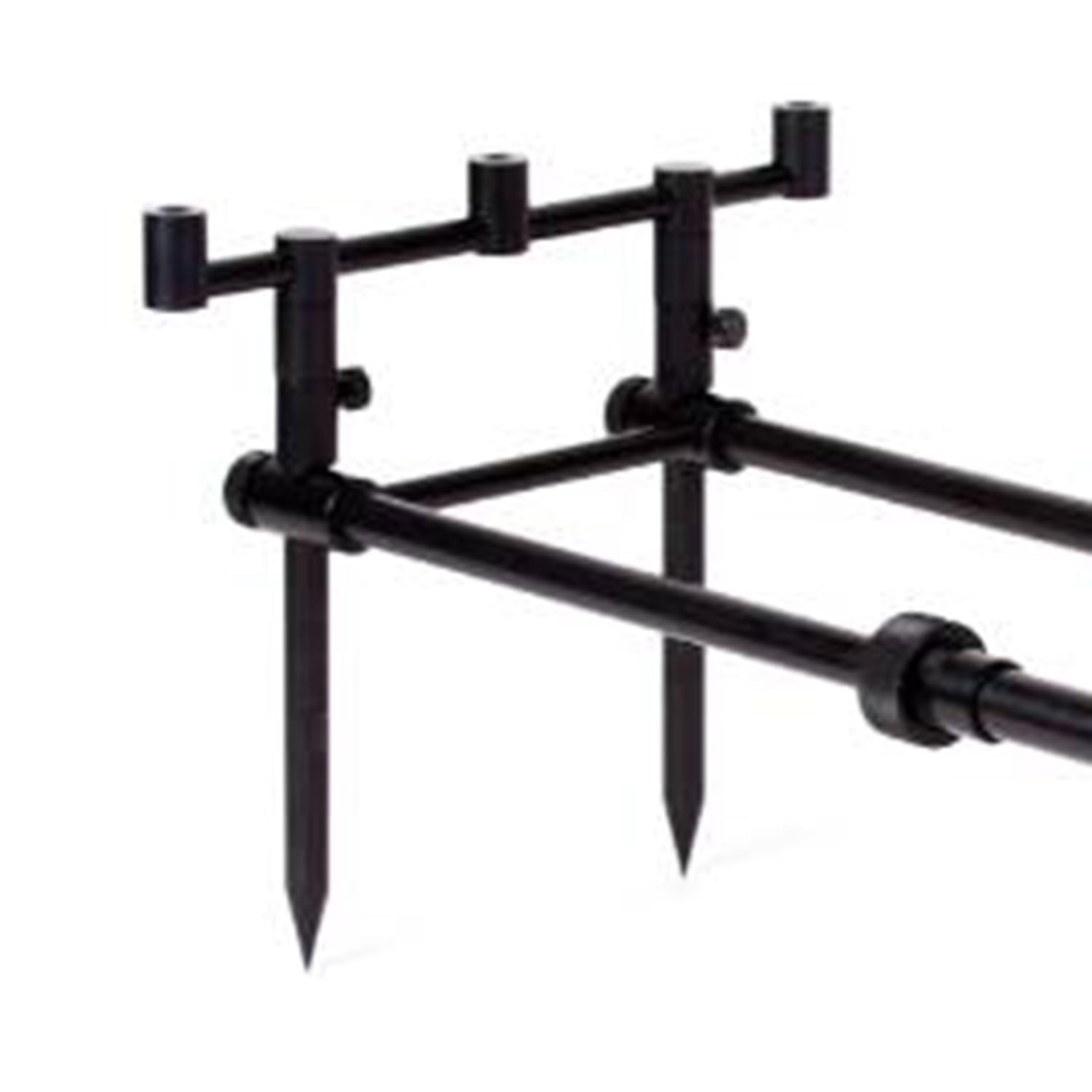 Rodpod Robusto Fishing Chunky Black - Compact - 3 Supports Cannes pour Une expérience Stable et stylée