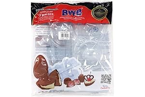 Chocolate 3 Piece Hot Cocoa Bombs Mold 70mm