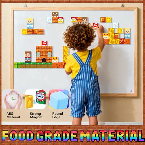 Image of Mini Magnetic Building Blocks Travel Set with Case, 45pcs Travel Toys | STEM Educational Sensory Toys, Travel Size Magnetic Blocks for Kids Ages 3-5 Boys Girls, Learning Gift for Boys Girls