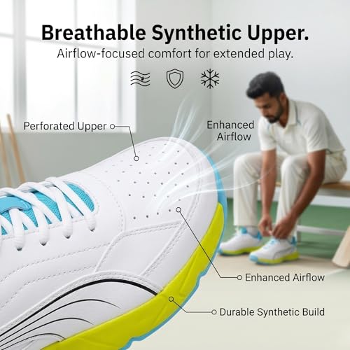 Image of PUMA Men Nu Cricket Shoes | Lightweight Rubber Sports Shoes