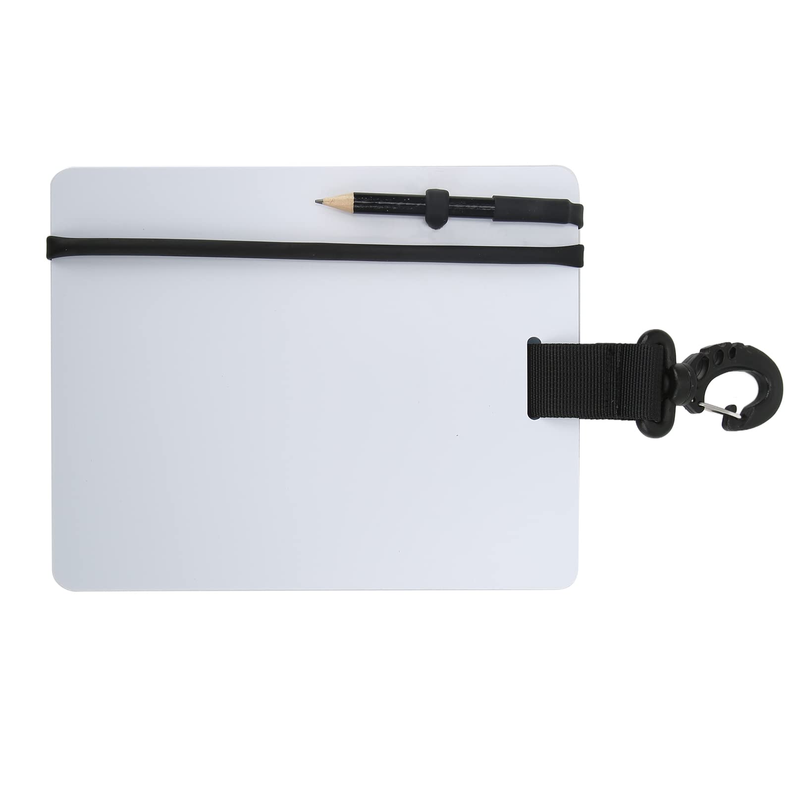 Fydun Diving Wordpad, Underwater Writing Slate Gear Board Lightweight Snorkelling Portable Compact for Swimming Communication with Pencil (Large Size 147 * 183 * 3mm)