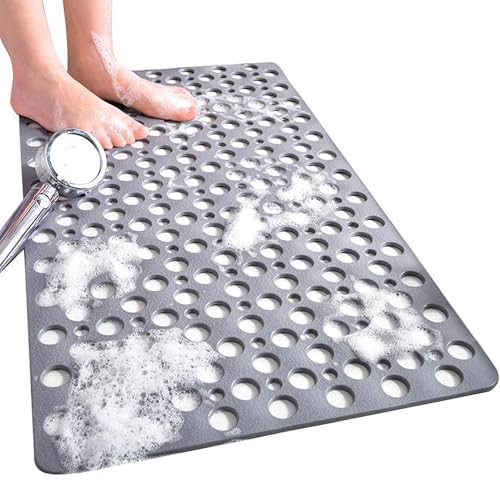 CHSG Alfombra De Ducha Alfombra De Piso Antideslizante, Bañera con Ventosas, Alfombrilla, Antideslizante Masaje Cómodo, Baño Ducha y Baño