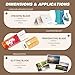 Mxmoonant Electric Creasing Machine with Adjustable Speed 0-100r/min, Paper Creaser Perforator Cutter Folder for Cards Invitations Tickets 110V