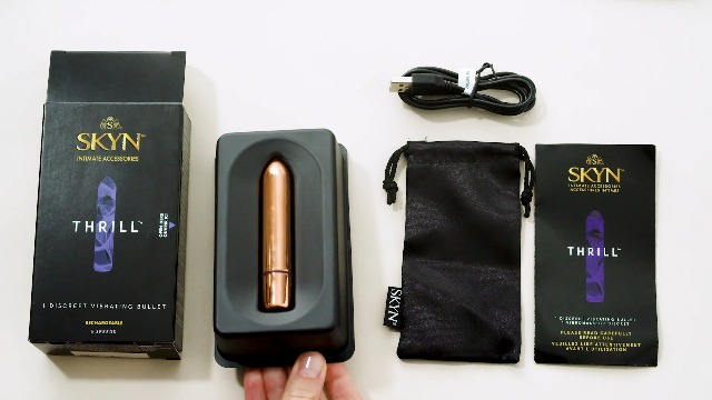 Amazon.com: SKYN Thrill Massager, Discreet, Rechargeable Vibrating Massager  with 3 Speeds for Varying Intensity​ : Health & Household