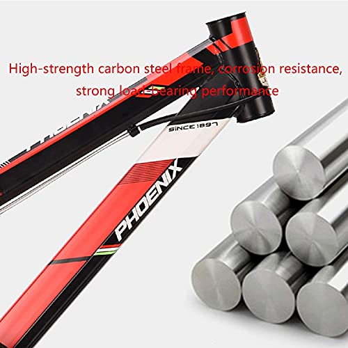 Gymqian Kinder Fahrrad Kinder Fahrrad 20 Zoll Jungen Und Mädchen Radfahren, Geeignet Für Kinder 9-14 Jahre Altes Rotes, Blaues Fahrrad,Rot – Bild 3