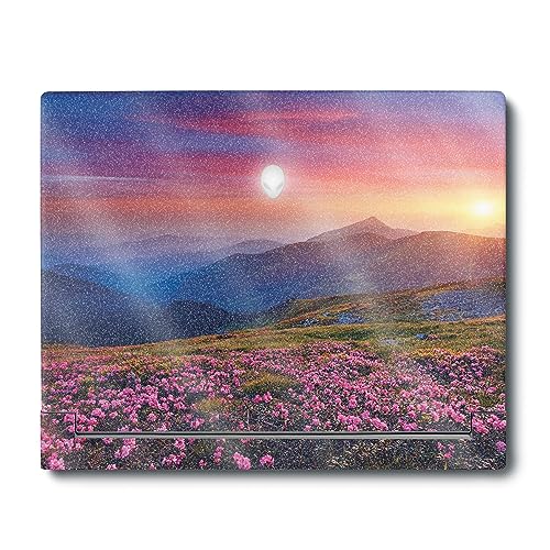 Image of MightySkins Glossy Glitter Skin Compatible With Alienware X16 R1 (2023) Full Wrap Kit - Field Of Color | Protective, Durable High-Gloss Glitter Finish | Easy To Apply & Change Styles | Made in the USA