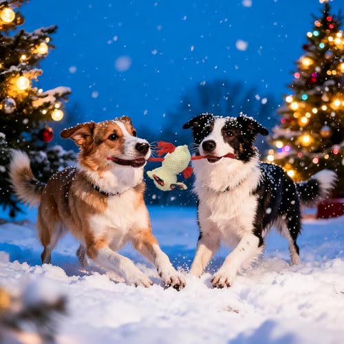 Juguete Navideño para Perros con Sonido y Cuerda miniatura 5