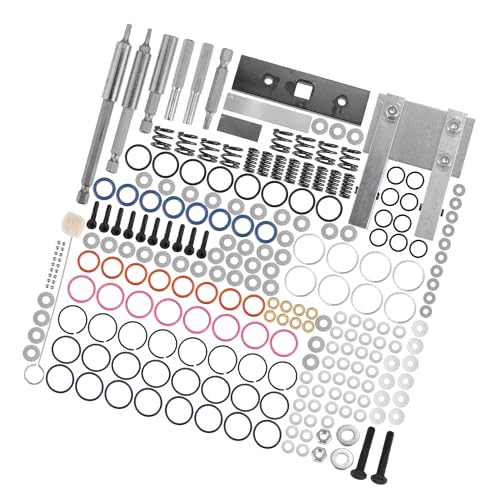 ACROPIX 7.3L Injector Rebuild Kit with Vice Clamp, Special Tools, Springs & O-Ring Seal Kit for Ford 7.3L 1994-2003 / Durable / 1 Set Car Parts
