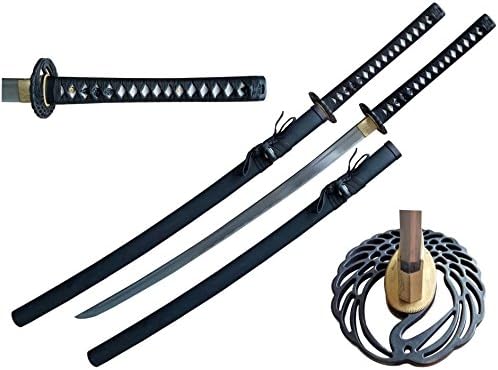 RYUJIN Crane 41" Hand Forged Katana Samurai Sword FULL TANG, Sharp, 1045 Carbon Steel Blade