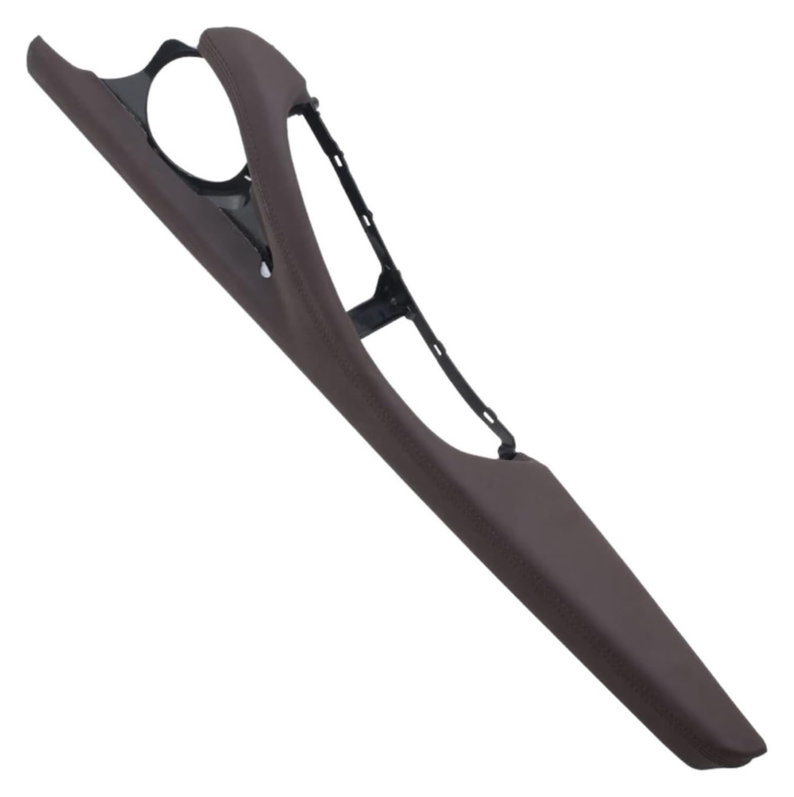 FANGZIQQ for 5 Series F10 F11 F18 520 523 525 528 530 535 LHD RHD Interior Door Armrest Leather Outer Frame Support Car Inner Door Handle(Moka,RHD)
